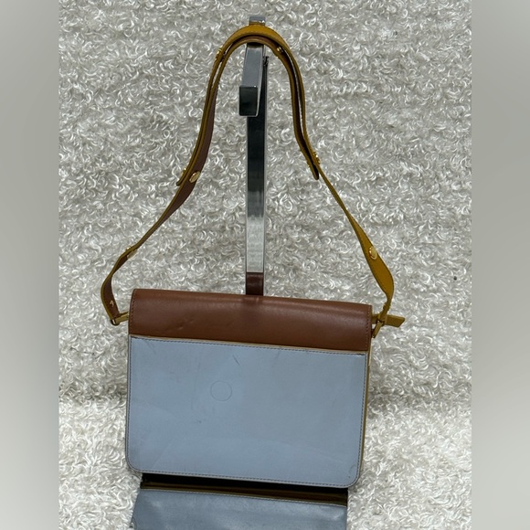 Marni Colorblock Leather Trunk Crossbody Bag - Picture 5 of 14